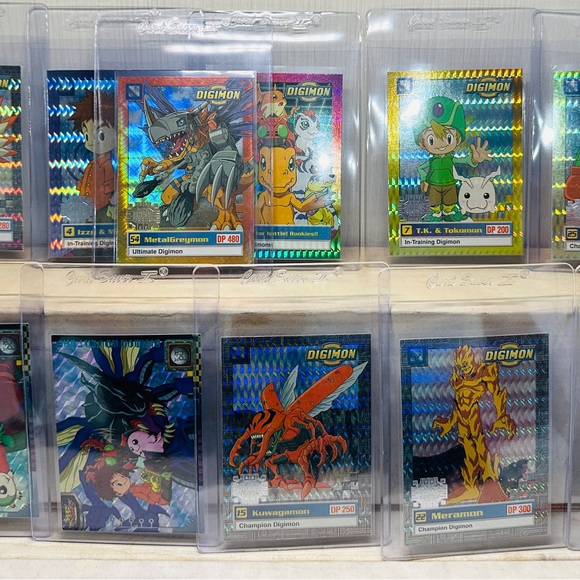 digimon proxy cards Digimon Animated Series Edition Series 2 Trading Cards Box